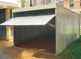Продажа компактных гаражей-укрытий.