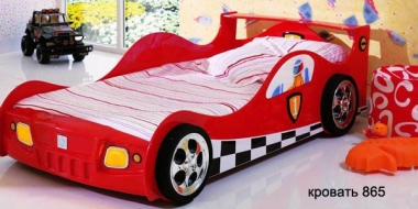 Оригинальная детская чудо-кровать в виде автомобиля !