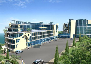 Болгария - Курортный комплекс Silver Beach - продажa студии ,  расположен на первой линии на побережье Черного моря , в г. Бяла