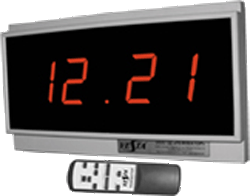Настенные и уличные часы, электронные табло производства "Электроники 7"