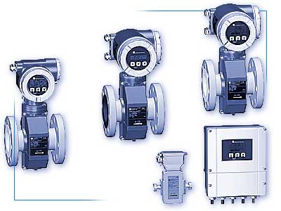 Электромагнитные расходомеры Promag компании Endress+Hauser.