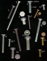 В продаже гайка башмачная 20, шаг 1,5, болт 16 х 70, гайка 12 шаг 1.5 шайбы шпильки саморезы цепи винты шурупы гвозди анкеры заклепки дюбели