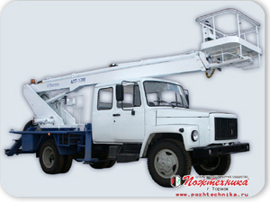 Продаем новые автовышки на автомобилях ГАЗ.