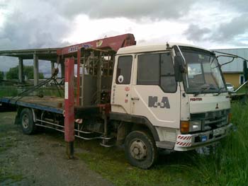 Кран Манипулятор Mitsubishi Fuso Fighter 1991 г.в.