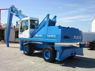 ПРОДАМ погрузчик FUCHS MHL с грейфером
