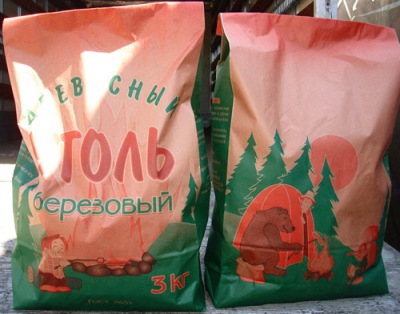 Древесный уголь, уголь березовый для гриля
