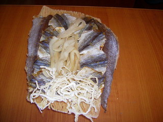 Сушеные морепродукты