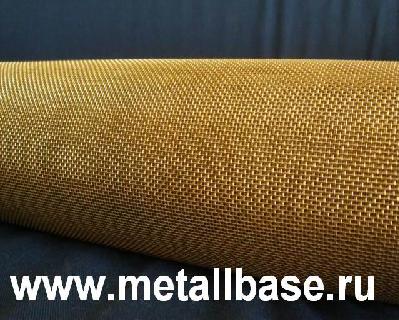 Сетка латунная с квадратными ячейками по ГОСТ 6613-86