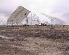 Тентовый коровник, свинарник, проект коровника.