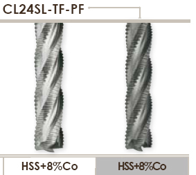 Концевая фреза Carmon серии CL24SL-TF-PF по DIN 844B
