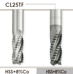 Концевая фреза Carmon серии CL25TF по DIN 844B