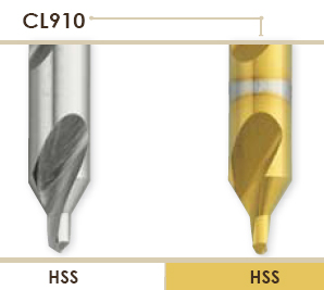 Центровочное сверло короткое по DIN 333/A HSS серия CL910