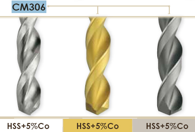 Спиральное сверло экстрадлинной серии по DIN 1870/1 HSS+5%Co серия CM306