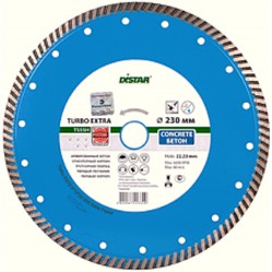 Круг алмазный отрезной Turbo Extra Aero (сухой рез) 1A1R 230х2,6х10х22,23 (С)