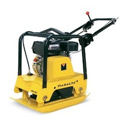 Виброплита бензиновая реверсивная Masalta (с колесами) MSH160R-4 (73х50 см)
