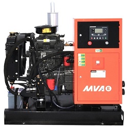 Дизель-генераторные установки MVAE серии P500, Однофазные, открытое исполнение