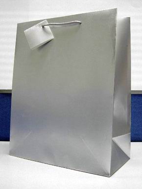 Металлизированные подарочные пакеты SPM-A0000 (26 x33 x13 см) от ИП Алексеева Н.В. (Москва)